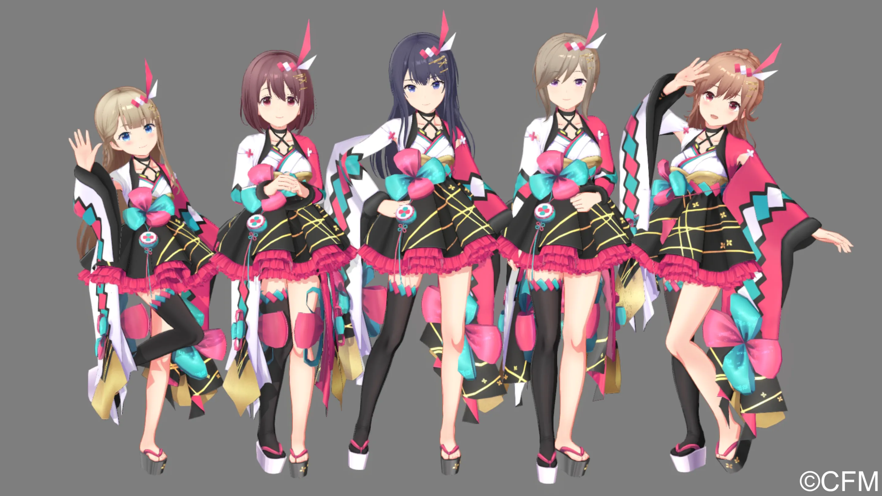 コラボ振袖衣装