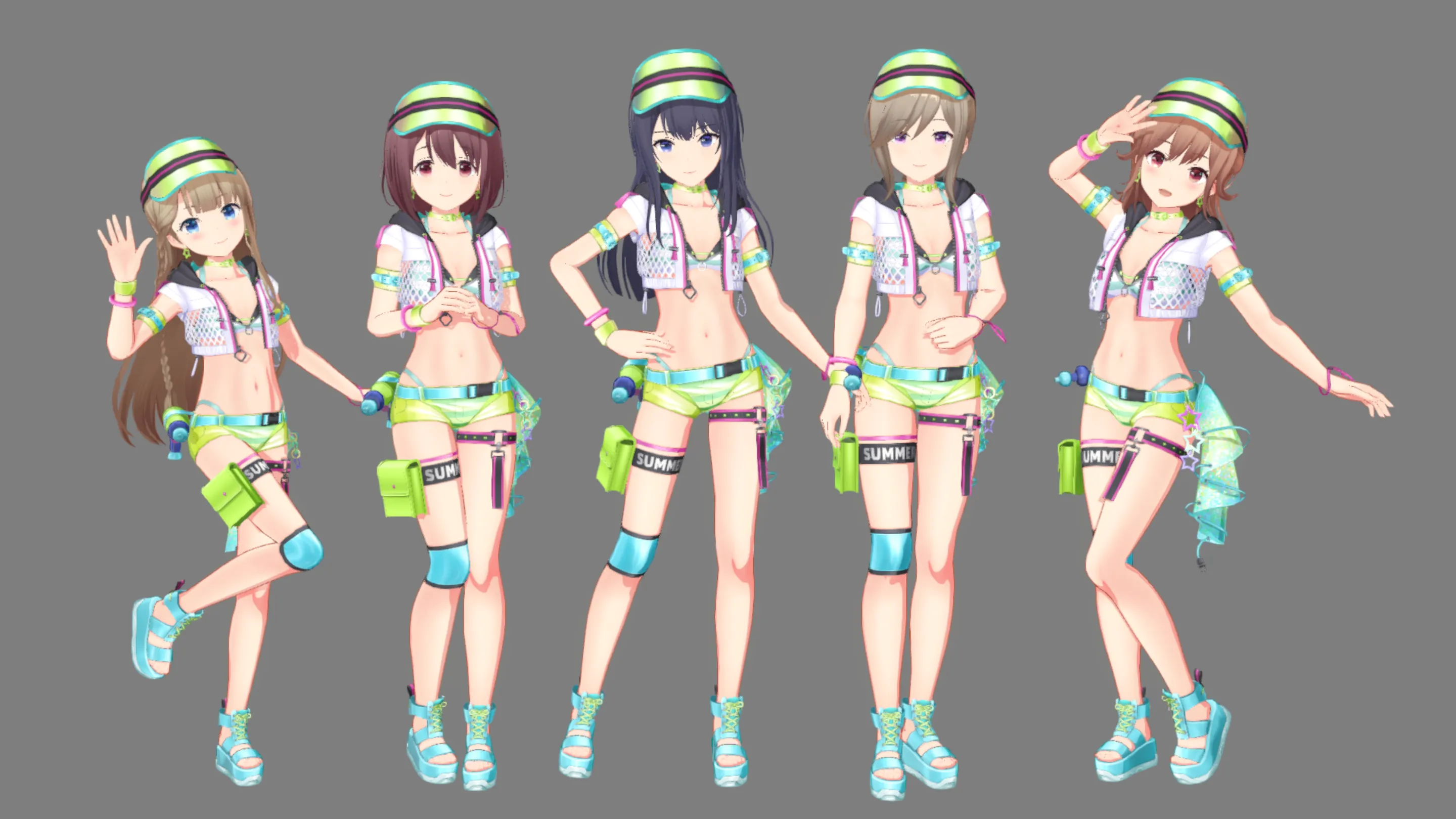 コラボ水着衣装