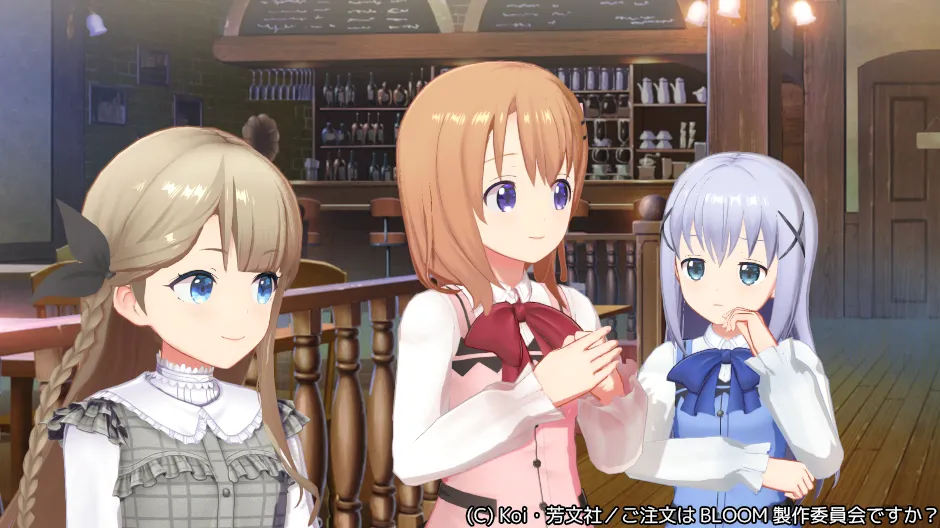 アイプラキャラと並んだ様子