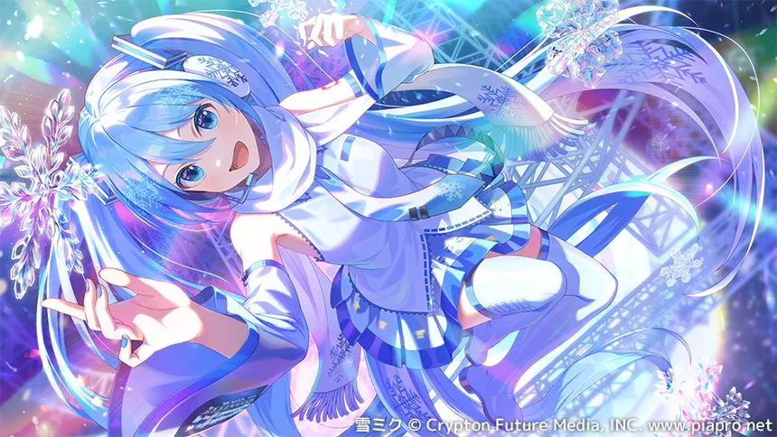 雪ミクイベントカード