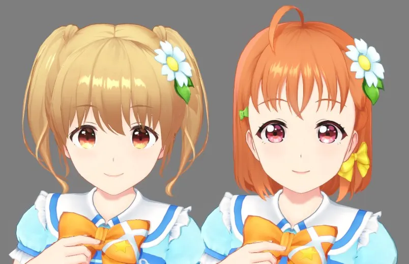 顔の比較