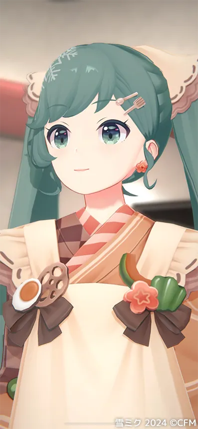 着替え機能 雪ミク 2024