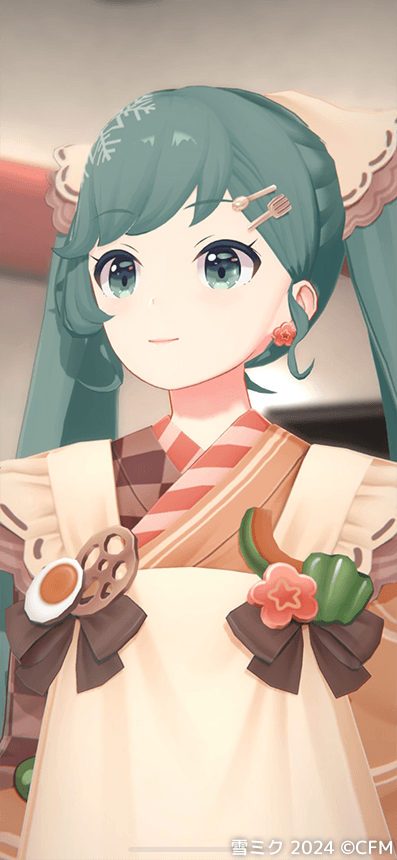 着替え機能 雪ミク 2024